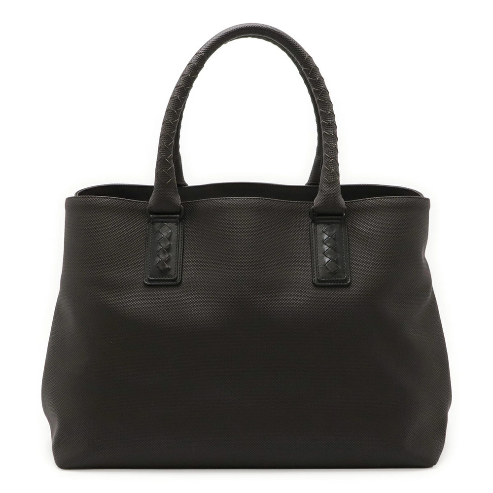 BOTTEGA VENETA Marco Polo Tote Bag Shoulder Dark Brown Black